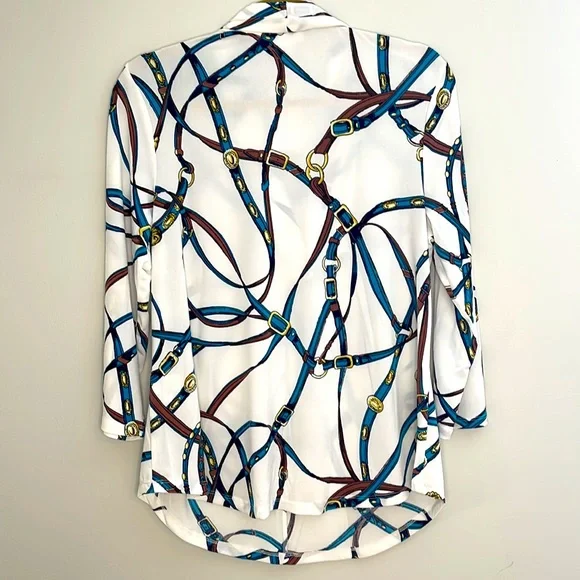 🆕 CHARTER CLUB 3/4 sleeves blouse - Picture 5 of 5